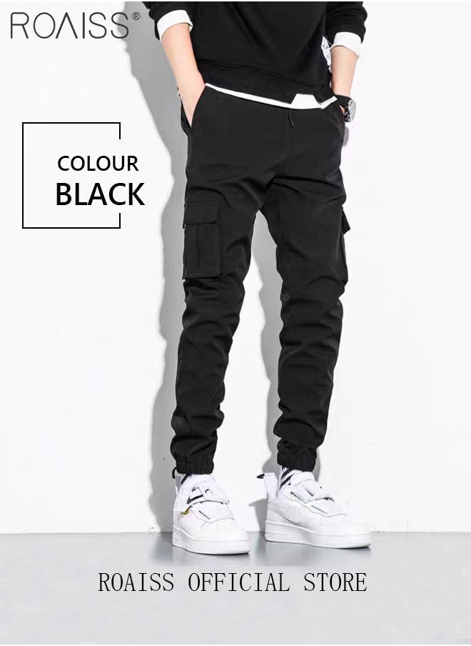 Men's Cargo Pants Casual Pants with Elastic Drawstring Suitable for Various Body Types Simple and Trendy - pzsku/ZE040FD5DE62A1951F7E8Z/45/_/1680773372/e6c1eb8f-cdb2-413d-b99c-085acfe7f71c