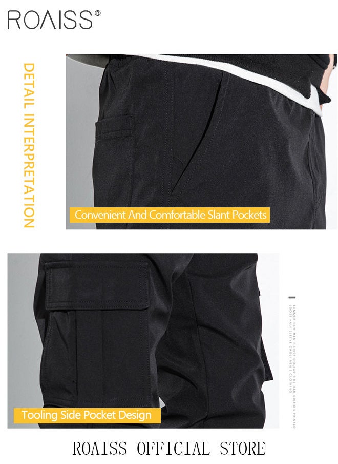 Men's Cargo Pants Casual Pants with Elastic Drawstring Suitable for Various Body Types Simple and Trendy - pzsku/ZE040FD5DE62A1951F7E8Z/45/_/1680773373/4443aef4-c586-4b1a-891d-6618fa6cd70c