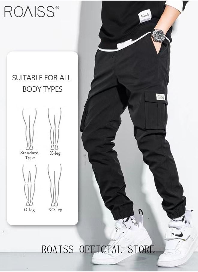 Men's Cargo Pants Casual Pants with Elastic Drawstring Suitable for Various Body Types Simple and Trendy - pzsku/ZE040FD5DE62A1951F7E8Z/45/_/1680773374/4a917993-845f-4538-ab64-c0aa60dc7cd3