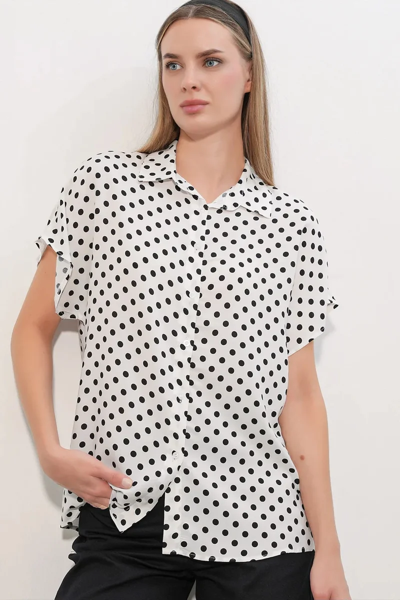 Big Dart BDART Printed Crepe Button Shirt