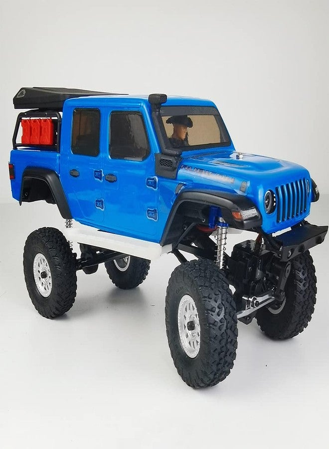 RCLIONS ممتص صدمات قابل للتعديل من RCLions RC بقطر 43 مم لسيارات الزحف Axial SCX24 Deadbolt Base Camp Lexus Dooge Gladiator C10 JLU RC بمقياس 1:24 (أحمر) - Image 5