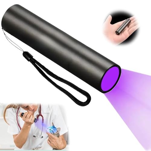 AVEDIA Rechargeable UV Torch Light, Ultraviolet Flashlight, 395 NM LED Black Light UV, Ideal for Pet Dog Urine Detection, Resin Curing, Woods Lamp, Fluorescent Detection - Image 1