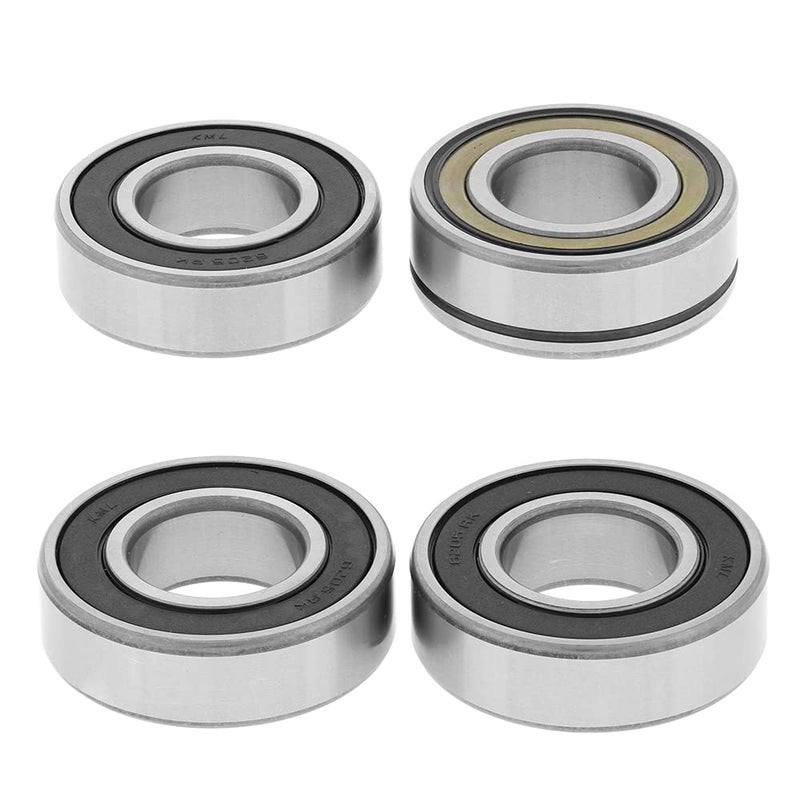 All Balls Racing 251692 Rear Wheel Bearing Kit Compatible withReplacement For HarleyDavidson Street Bike FLHTK Electra Glide Ultra Limited Shrine 20152016 FLHTK CVO 2014