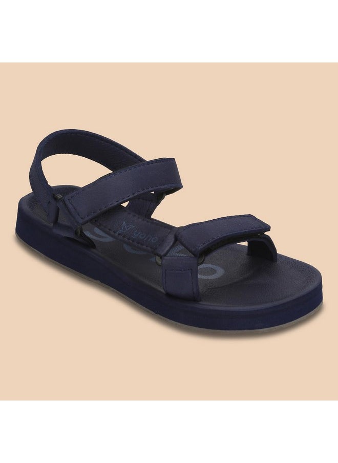 YOHO YOHO EVA Sandals for Men | EVA sole | Comfortable cushioned sole with TPR base | Lightweight | Soft skin friendly straps | Adjustable straps | Velcro closure | Vibrant colour options  - Image 5