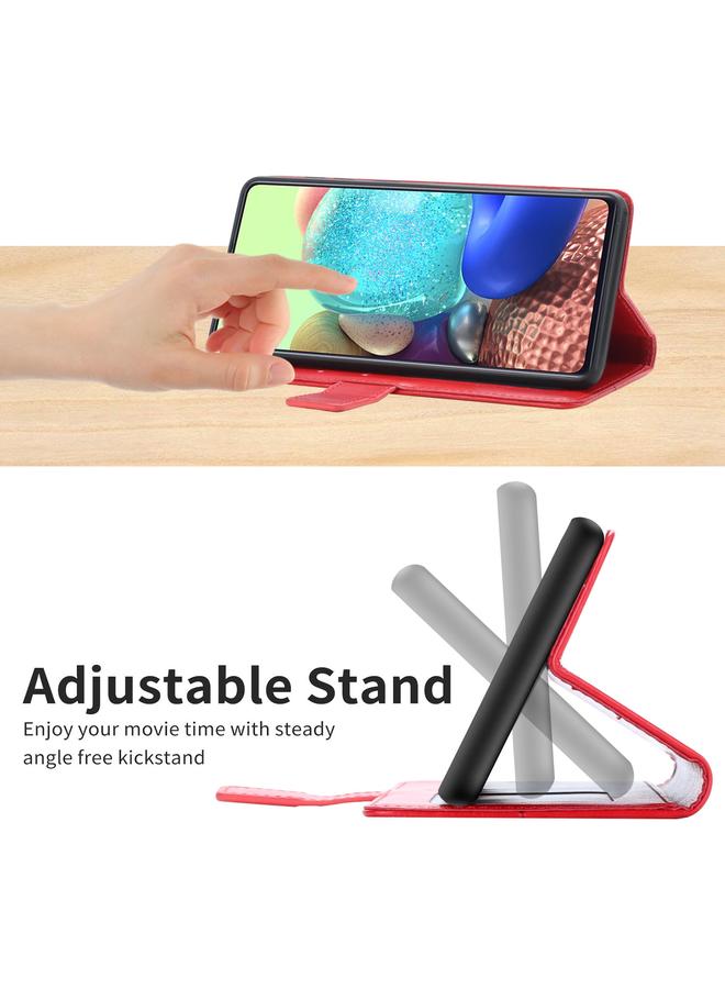 S-TOP Case For Samsung Galaxy A55 5G Y-shaped Pattern Flip Leather Phone Case - Image 5