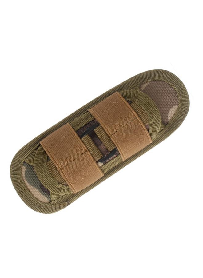 Thoraya Flashlight Belt Pouch 360 Degree Rotatable Nylon Anti Tear Scratch Portable Torch Belt Holder for Outdoor Khaki  - Image 2