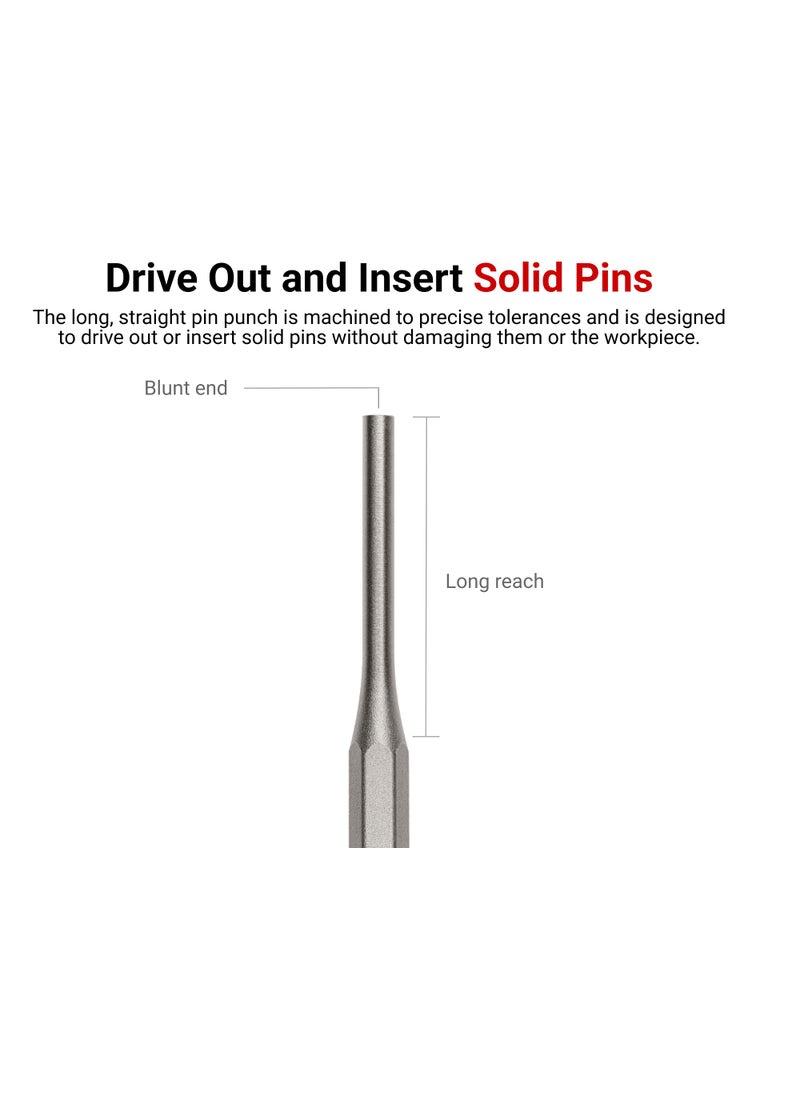 Tekton TEKTON 1/16 Inch Pin Punch | 66051 | Made in USA  - Image 2