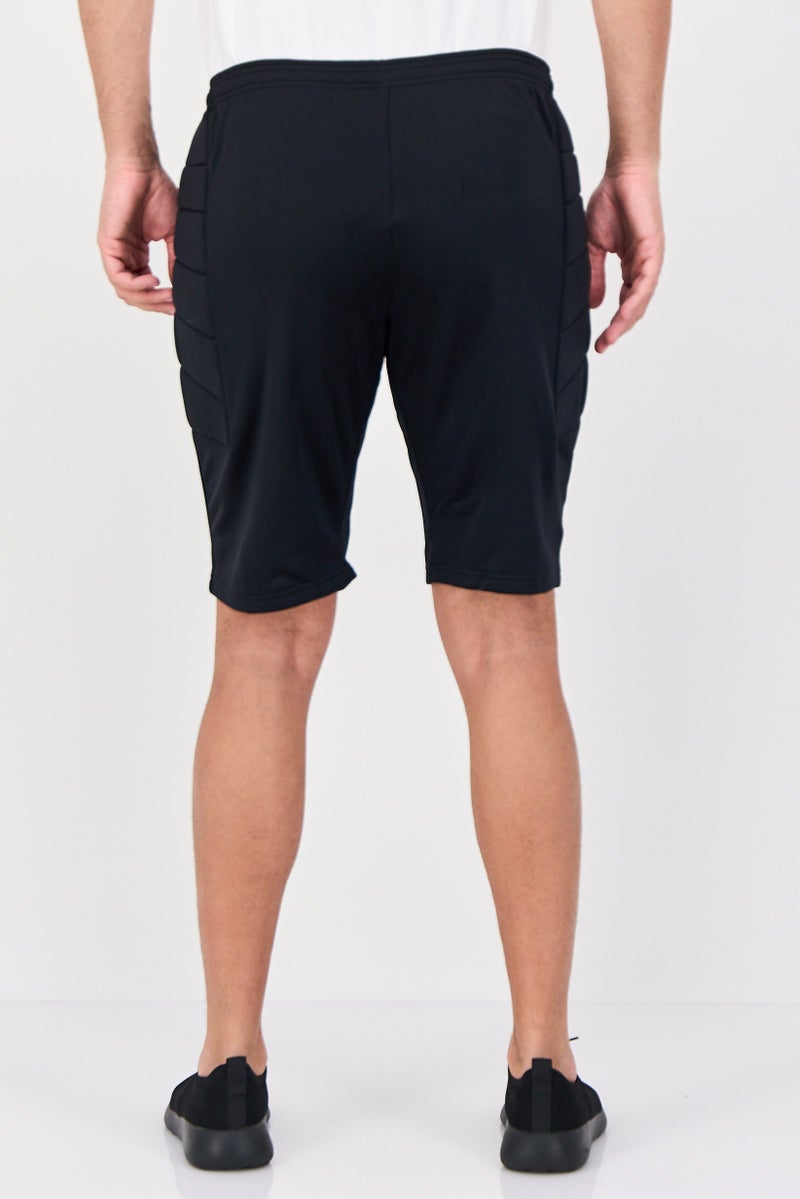 umbro Men Sportswear Fit Padded Football Goalkeeper Shorts, Black - Image 3