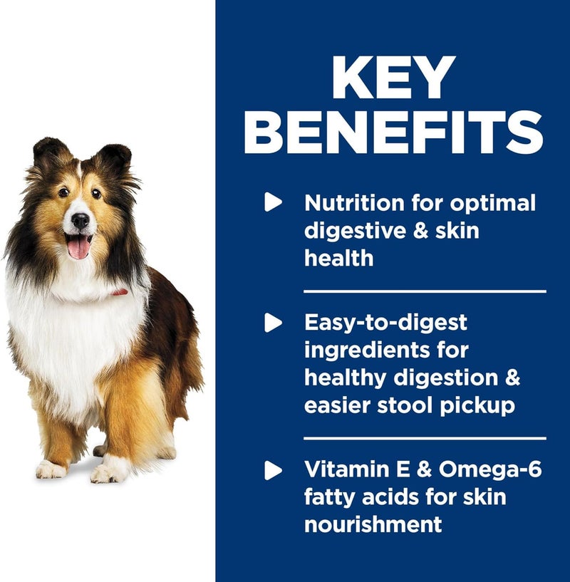 Hills Science Diet Wet Dog Food Adult Sensitive Stomach  Skin Tender Turkey  Rice Stew 125 Oz Cans Pack of 12 - Image 5