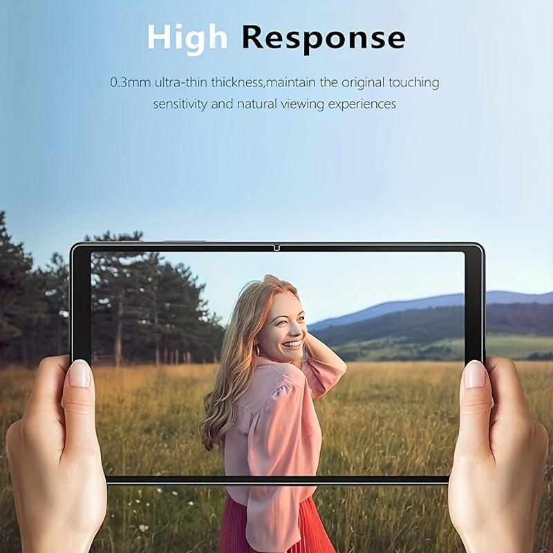 1 Pack High Quality Anti Fingerprint Tempered Glass Screen Protector 9H Hardness Smooth Surface Premium Protection For Samsung Galaxy Tab A9 Plus 11 Inch 2023 X210 X215 Suitable For A9 A9plus S6lite S6 S7 S8 S9 S9FE S10 11 Inch S7FE S7plus S8plus S9plus S9FEplus S10plus 12 4 Inch Tablet - Image 5