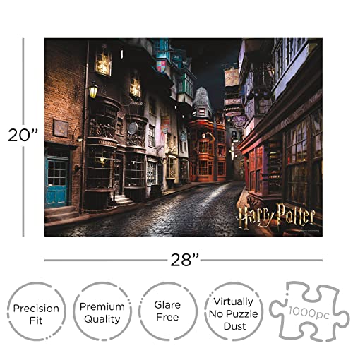 Aquarius Harry Potter Puzzle Diagon Alley (1000 Piece Jigsaw Puzzle) - Officially Licensed Harry Potter Merchandise & Collectibles - Glare Free - Precision Fit - 20x28in - Image 2