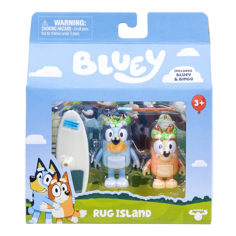 BLUEY تمثال بلوى S14 2PK جزيرة السجاد - Image 1
