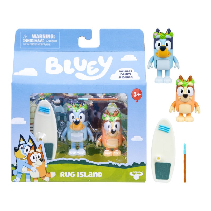 BLUEY تمثال بلوى S14 2PK جزيرة السجاد - Image 3