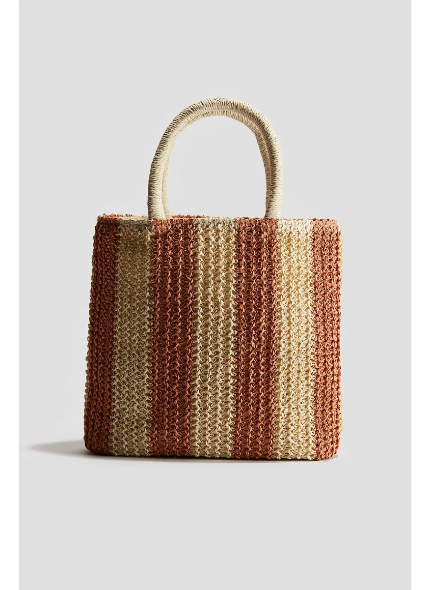 H&M Straw Shopper