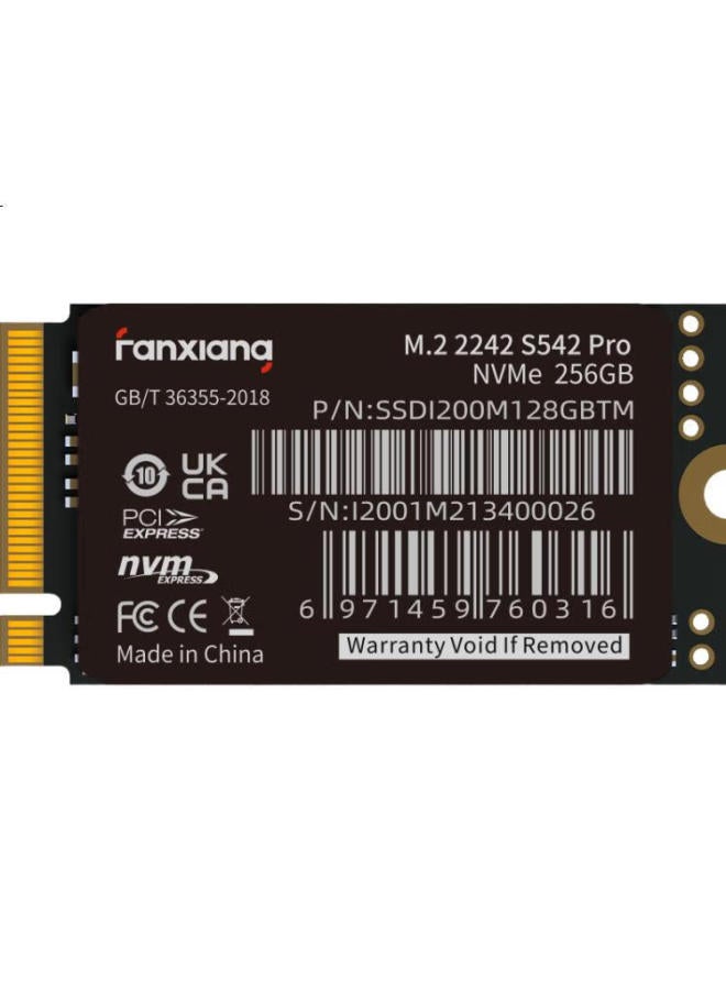 fanxiang Fanxiang 256Gb Ssd, M.2 Interface, Nvme Protocol, 2242 Size, Pcie 3.0, Computer Upgrade Storage Hard Drive, S542Pro - Image 3