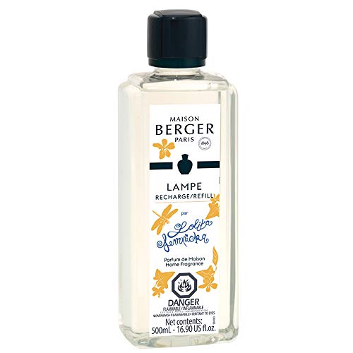 MAISON BERGER Lolita Lempicka Lampe Berger Refill for Home Fragrance Oil Diffuser, 16.9 Fluid Ounces-500 milliliters - Image 1