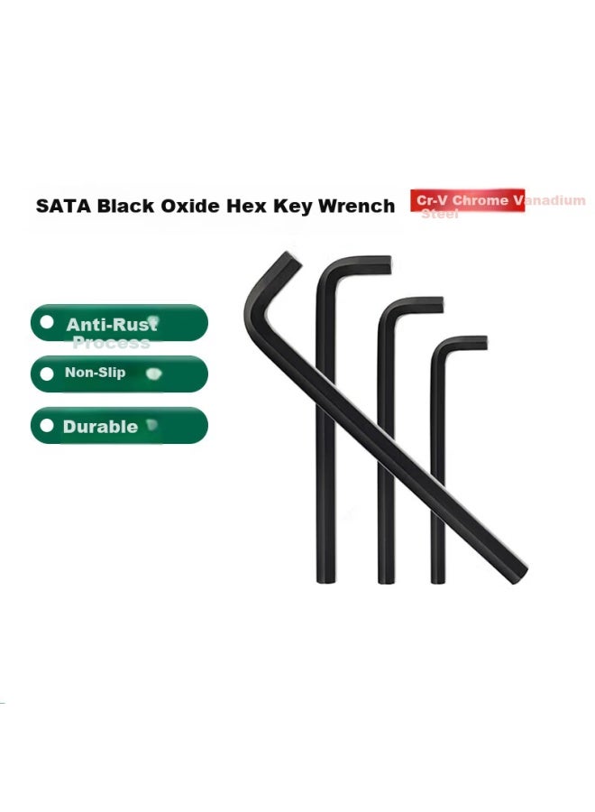 Sata Black Oxide Hex Key Wrench 27mm 84329