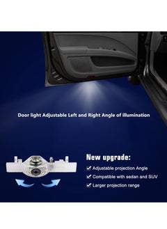 RATSAW 4pcs No Fade Door Light Logo Compatible with Nissan Welcome Lights Accessories for Terra Altima Maxima Armada Titan Quest Pathfinder Series  - Image 3