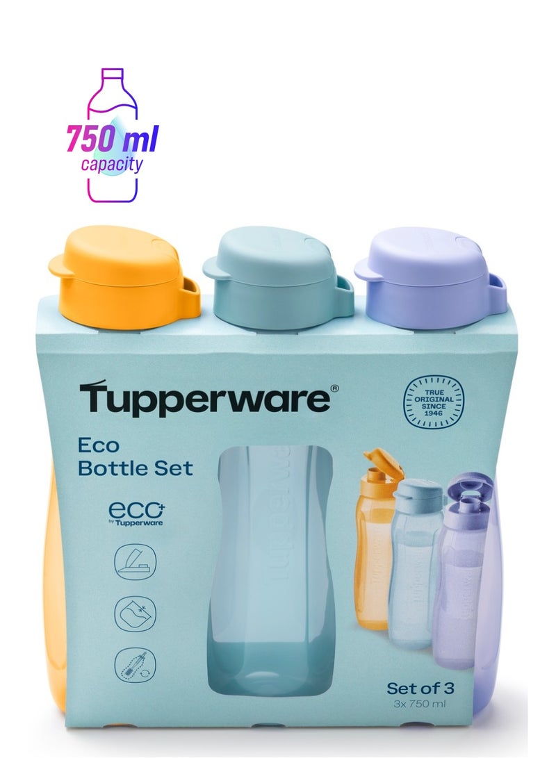 Tupperware Eco Bottle Gen II750  ml x 3 - Image 1