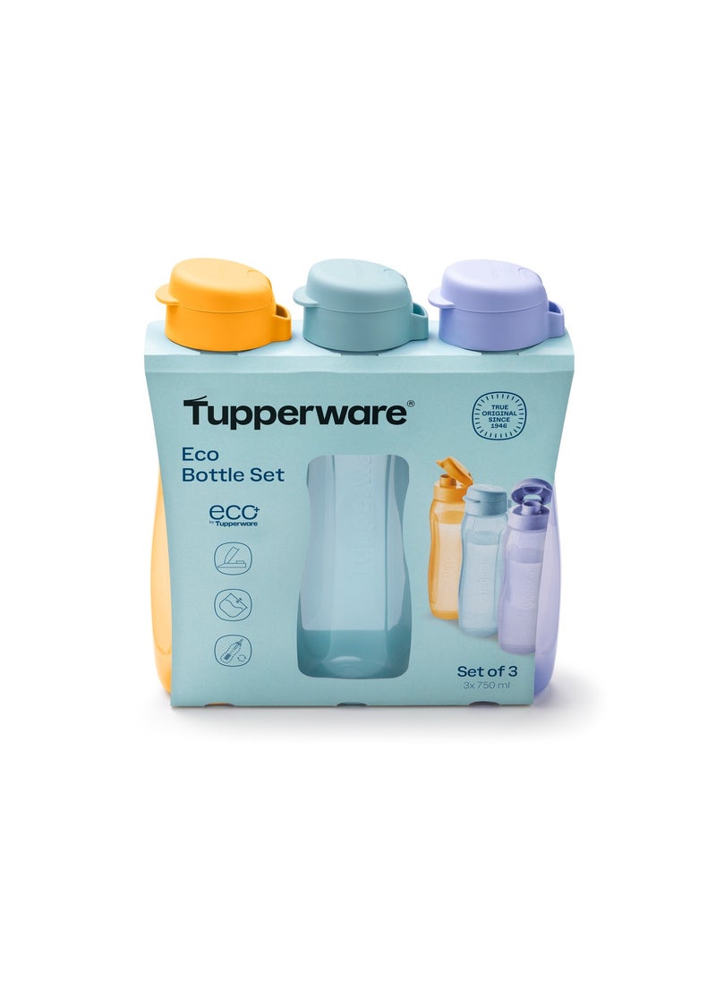 Tupperware Eco Bottle Gen II750  ml x 3  - Image 1