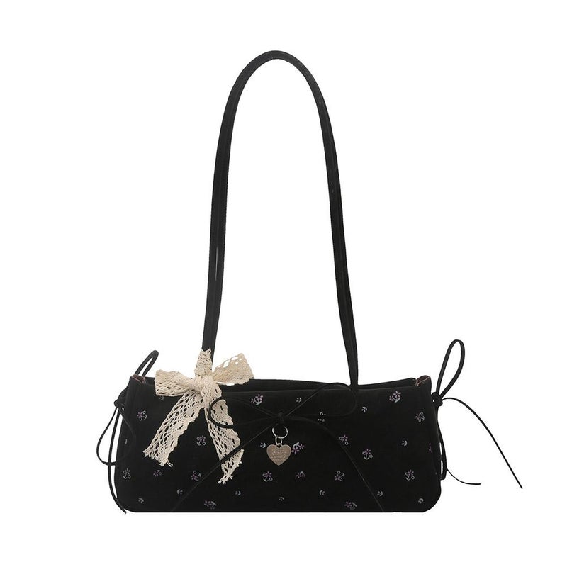 Spring/Summer 2026 New Style Shoulder/Underarm Bag, Niche Print, Women's Handbag, Versatile and Stylish, Baguette Bag - Image 2