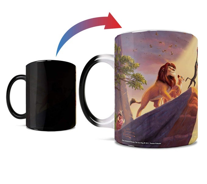 THOMAS KINKADES THE LION KING BREAKFAST MUGS