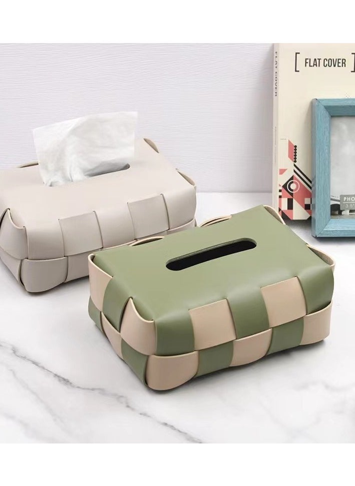 EBMINI New Household Leather Tissue Box  - Image 2