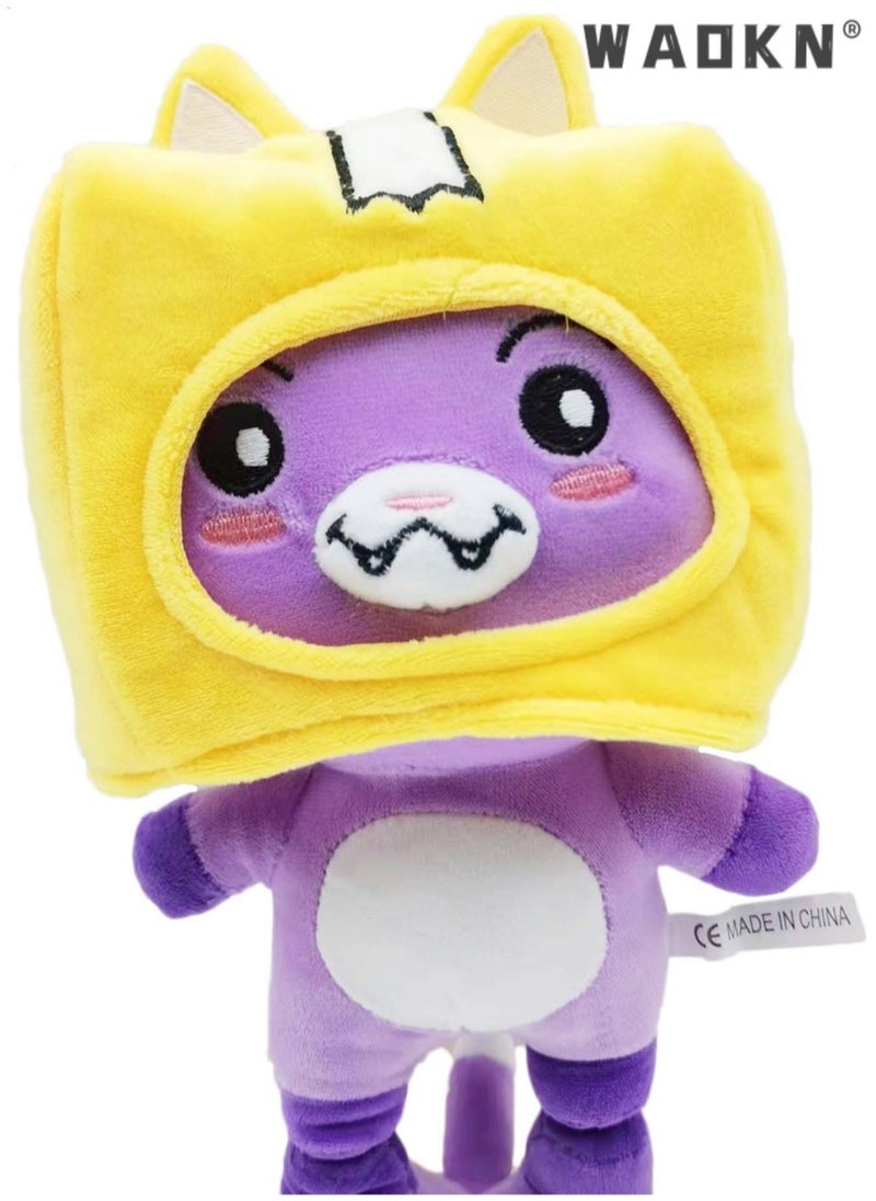WAOKN - 2 Pack Lankybox Boxy and Foxy Plush Toys, Cute Plush Pets for Holidays Kids Classroom School Pets Party Favors Decorations,Detachable Foxy and Boxy Plush Figures Toy,Stuffed Animals Cute Toys - Image 1