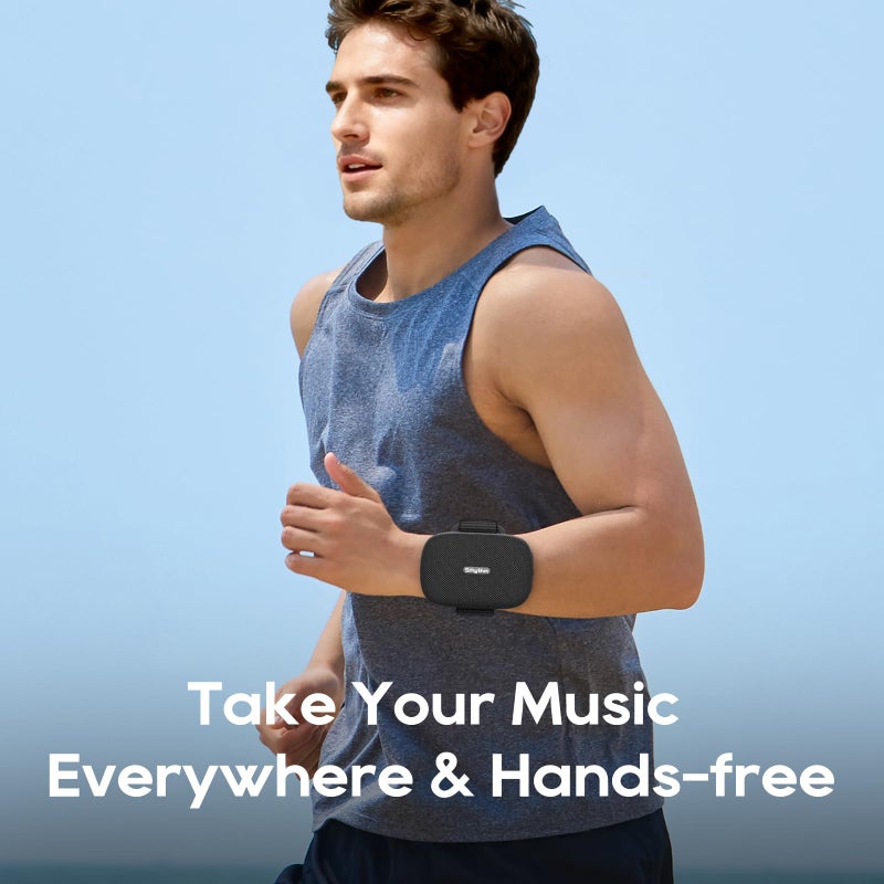 Srhythm K1 Portable Wireless Speaker with App 6 Customizable EQ Modes, Bluetooth 6.0, IPX7 Waterproof, 20H Playtime,Small Speaker for Sports Enthusiasts - Image 2