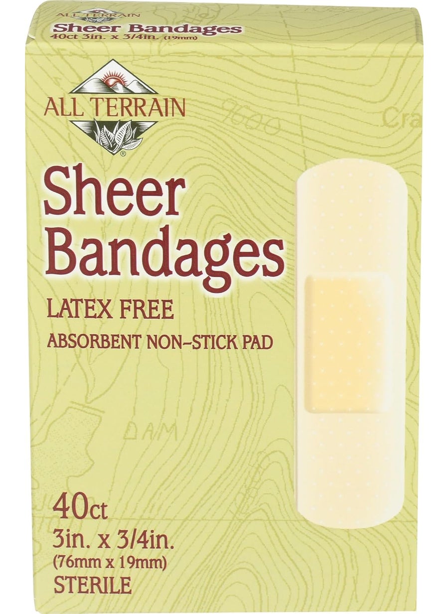 All Terrain ALL TERRAIN Sheer Bandages, 40 CT 