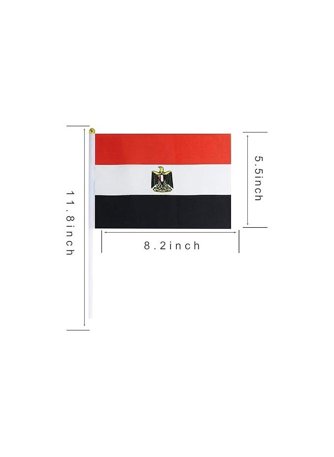 PRINTSHOP4ME Set of 10 Hand-Held Mini Country Flags - Perfect for Parades - Festivals and Party Decorations - Party Favors and Event Supplies  - Image 3