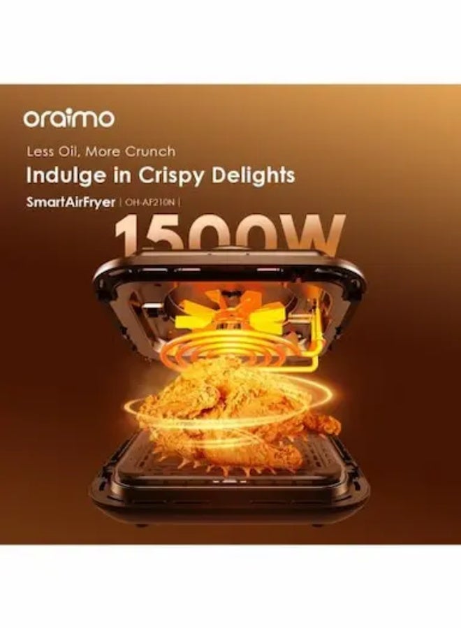 أورايمو قلاية هوائية ذكية Oraimo طراز OH-AF210N بقوة 1500 واط وسعة 5 لترات - Image 3