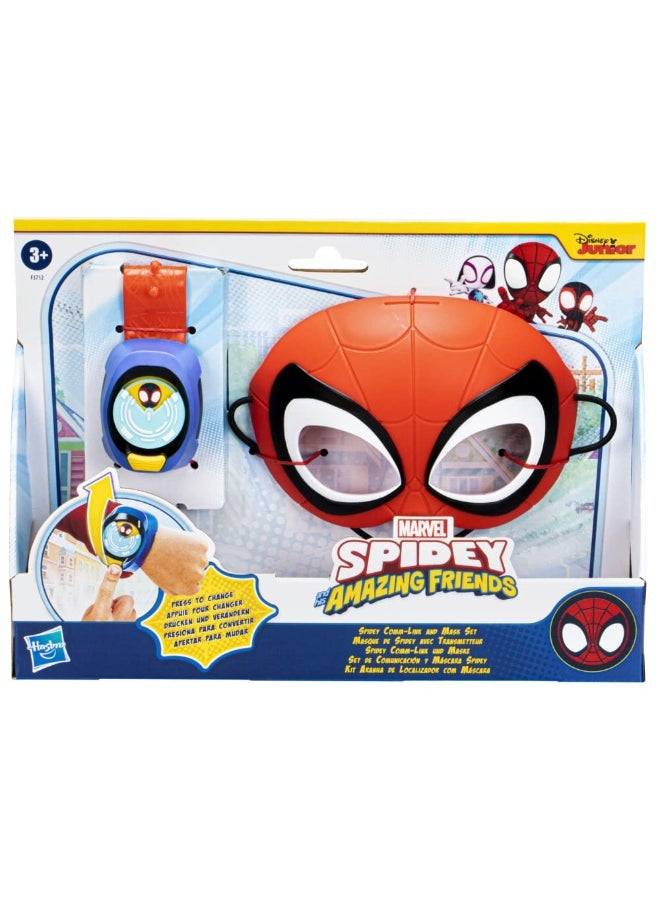 Disney Marvel Spidey and His Amazing Friends Comm-link Wristband and Mask Set  - Image 1