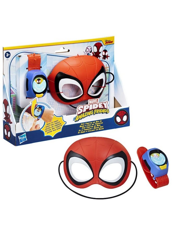 Disney Marvel Spidey and His Amazing Friends Comm-link Wristband and Mask Set  - Image 2