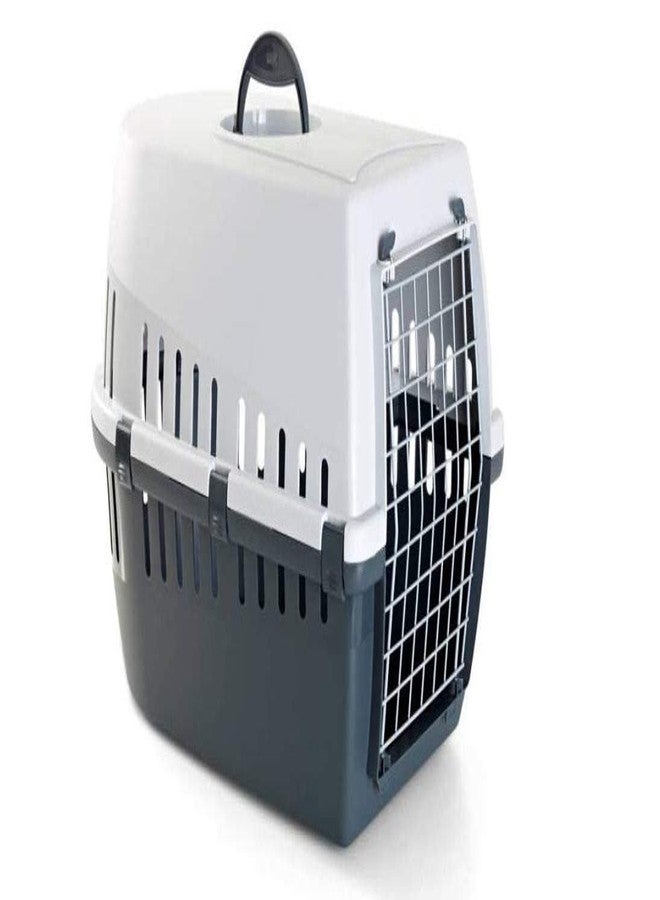Smart Pups LATA Approved Plastic Flight Cage for Pets, Dog Flight Cage - Blue & White 18 inch flilght cage for Dog - Image 3