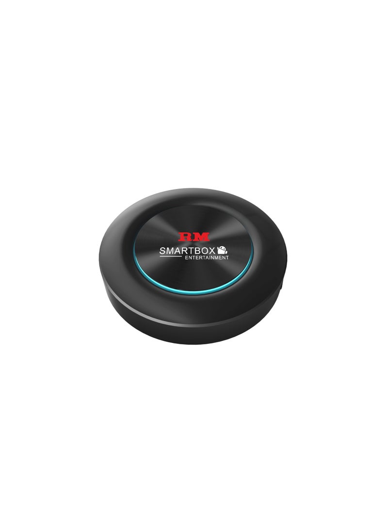 Roadmaster RM-C44 (HDMI in/out) Roadmaster Round Smart Box Android 15/4GB RAM + 64GB Storage/4G SIM - Image 1