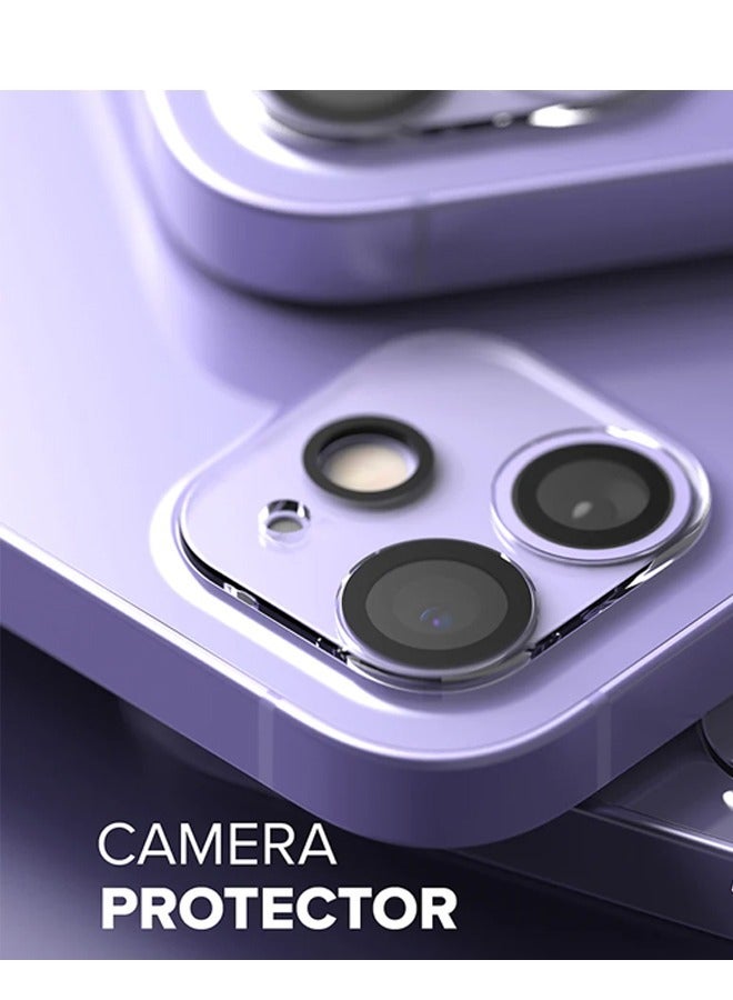 Miqia iPhone 12 pro Tempered Glass Camera Lens Protector Ultra HD transparent 9H Hardness Anti-Scratch Case Friendly Easy to Install No Affect on Night full coverage protection - Image 5