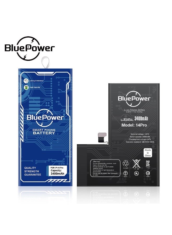 Original iPhone 14PRO Battery Power Capacity 3400mAh Extra Energy 30%