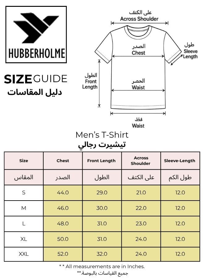 Hubberholme Men's Purple 100% Cotton Printed Oversized T-Shirt - Image 4