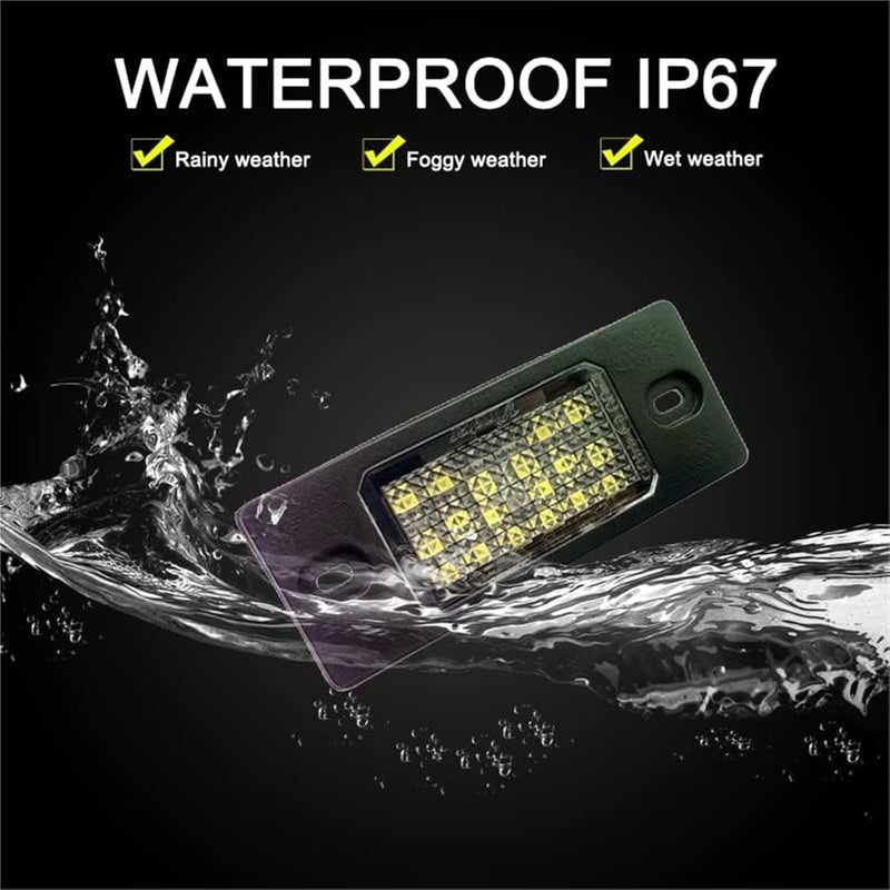 Vuzmode 12V LED License Plate Light Assembly - Image 5