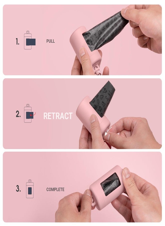 SVD.PET Retractable Dog Waste Bag Dispenser and Bag Holder Kit, Dog Poop Bag Dispenser, Retractable Waste Bag Dispenser, Lightweight Poop Bag Holder, Stretchy Strap Fits Any Dog Leash (Green) - Image 2