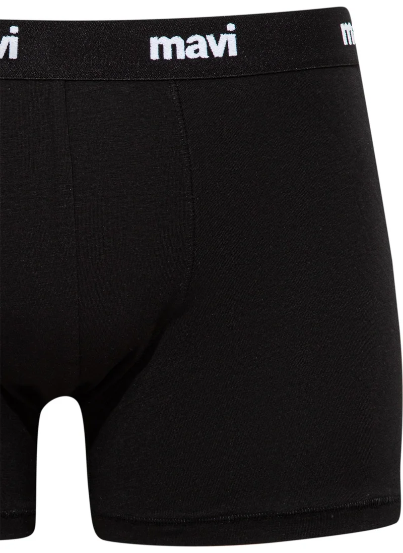 MAVI Blue Men's Black Basic Boxer 092493-900