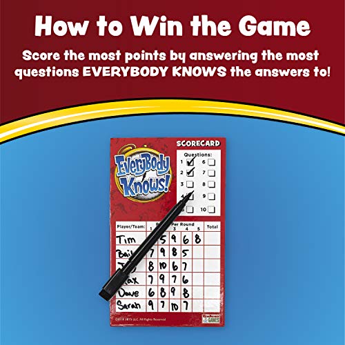 Endless Games Everybody Knows! - Trivia Card Game - 2018 Edition - Image 4