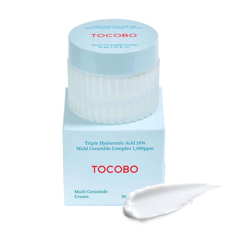 Tocobo TOCOBO] Multi Ceramide Cream 1.7 Fl oz / 50ml | Moisture cream, Ceramide moisturizer, Korean Skin Care, Natural Ingredients, Sensitive Skin | Cruelty Free, Korean Vegan Cream, mother's day gift