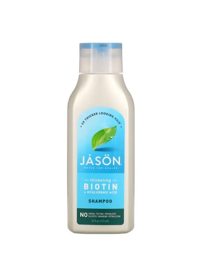 Jason Natural, Thickening Biotin + Hyaluronic Acid Shampoo, 16 fl oz (473 ml) - pzsku/ZE0441063A1C043C839F8Z/45/_/1667894360/b3be082a-fbb3-48fa-98a1-68c0c57b7833