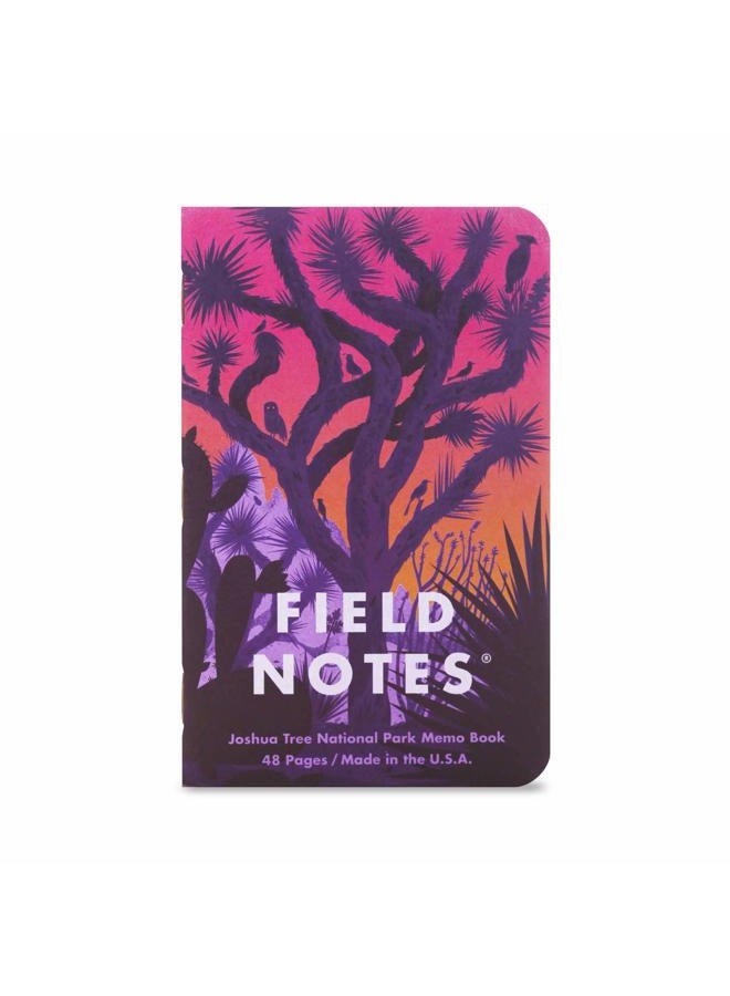 Field Notes : National Parks Series (Series B - Grand Canyon, Joshua Tree, Mount Rainier) - Graph Paper Memo Book 3-Pack - 3.5 x 5.5 Inch - Image 3