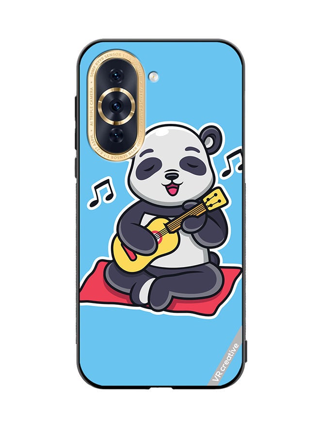 VR CREATIVE Protective Case Cover For Huawei Nova 10 Panda Playing Music Design Multicolour - Image 1
