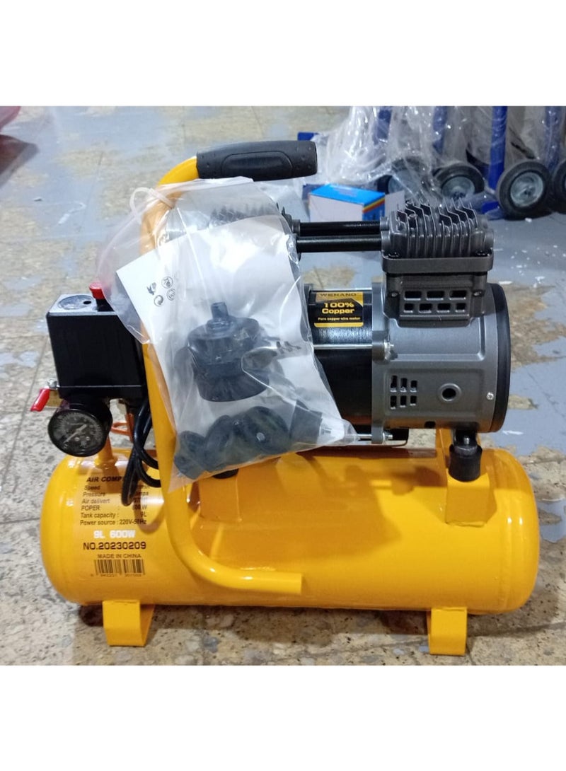 WEHAND Electric Air Compressor – 900W – 9L Tank – 220V / 50Hz – Portable and Powerful for Home and Professional Use - Image 2