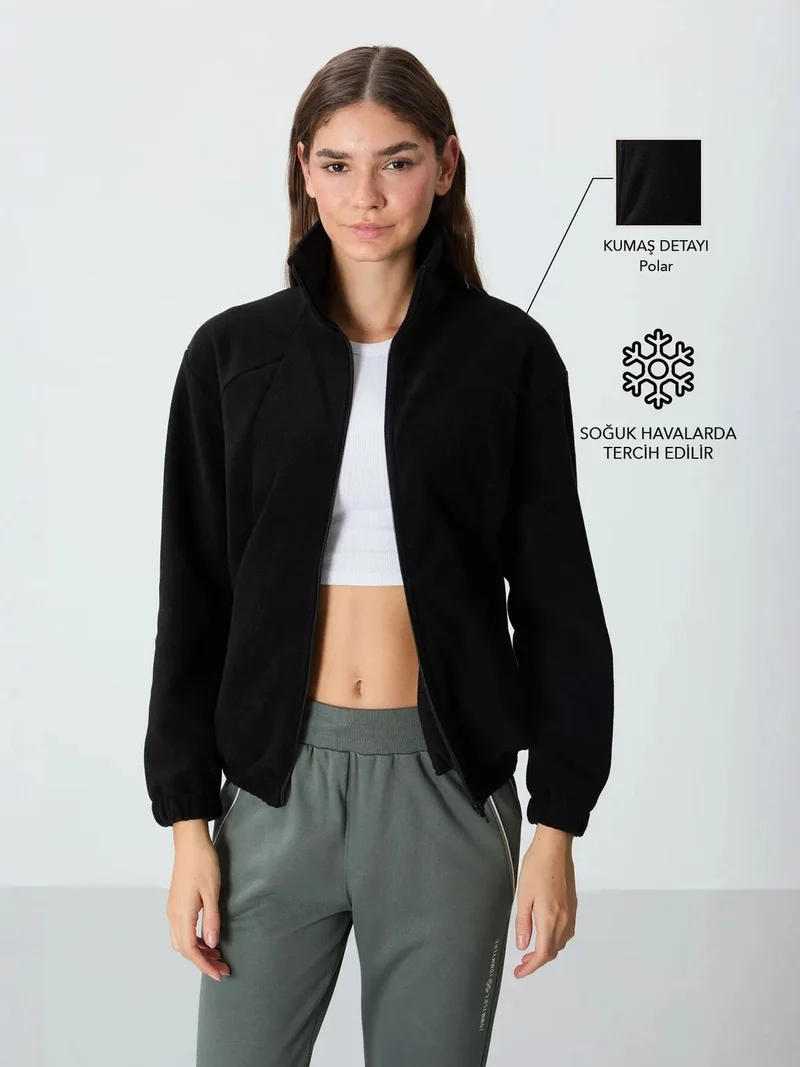 تومي لايف TOMMY Oversized Color Block Half-Zip Sweatshirt