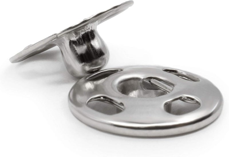 Dritz Sew On Snaps Nickel 72 Sets Fasteners Size 1 72ct - Image 3